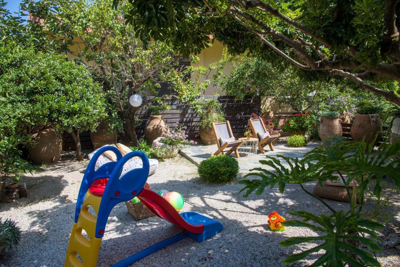 Evangelos Apartments Platanés Buitenkant foto